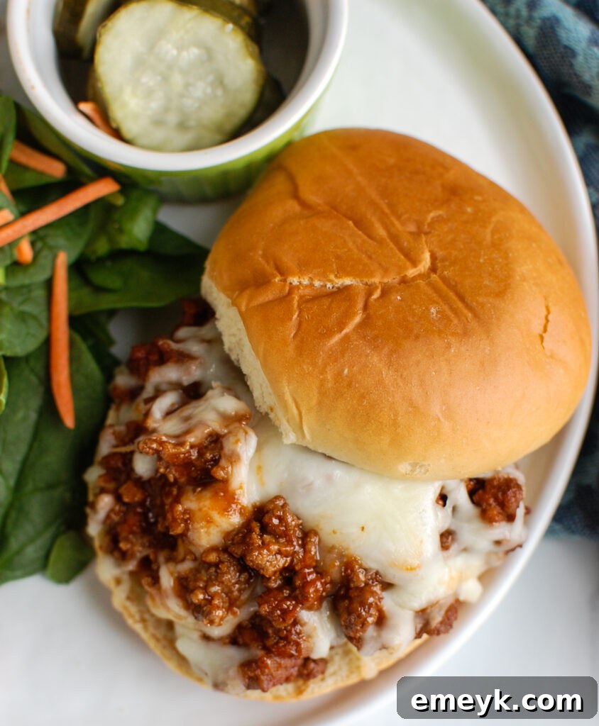 How to Make Sloppy Joes with spinach salad