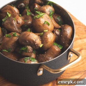 Golden Garlic Mushrooms 10 Garlic Sautéed Mushrooms