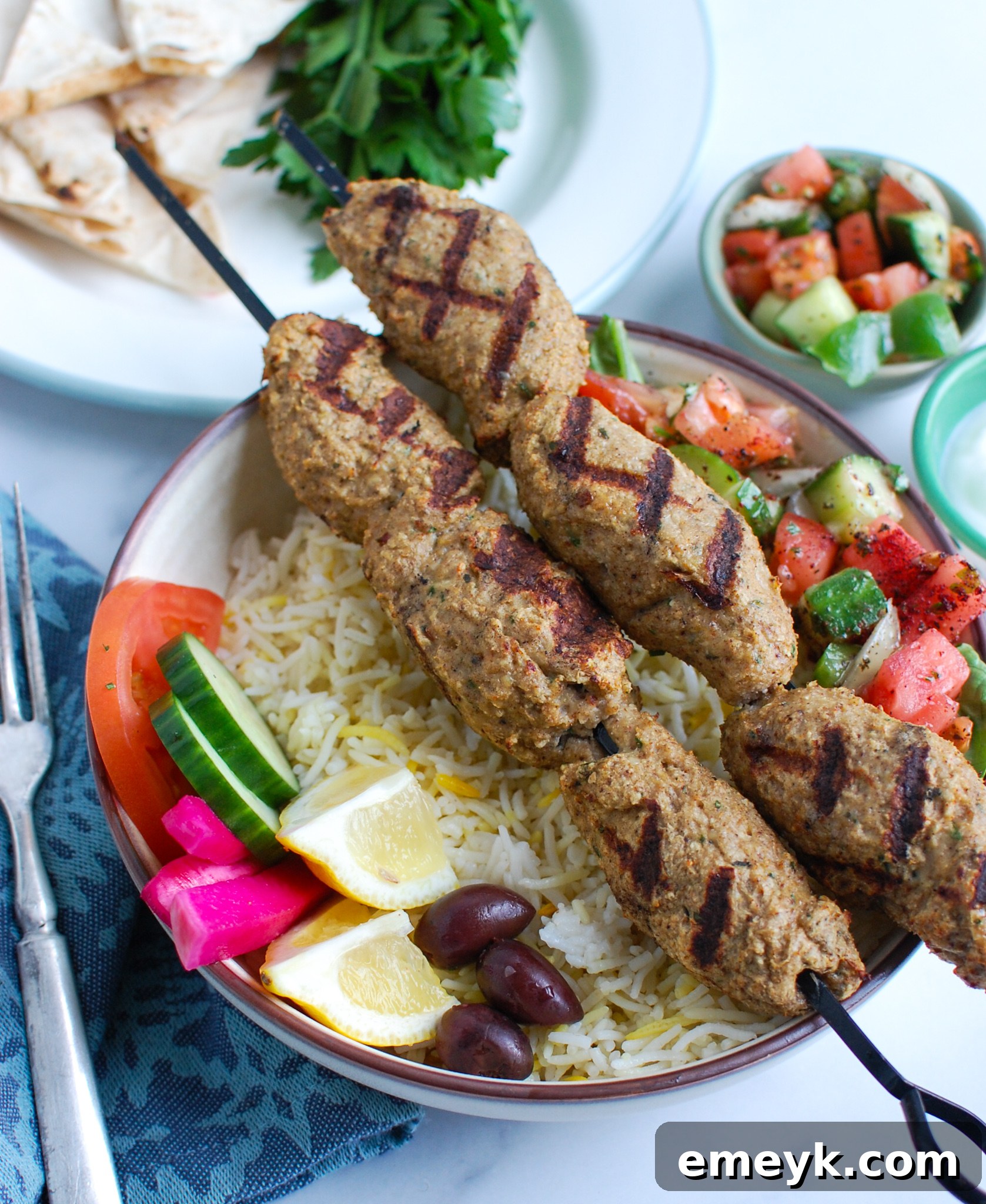 Chicken Kofta rice bowl