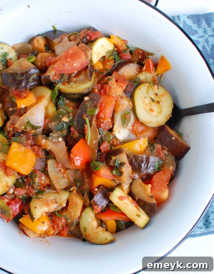 17 Effortless Sides to Elevate Your Fish Meal 7 Classic Ratatouille with vibrant summer vegetables.