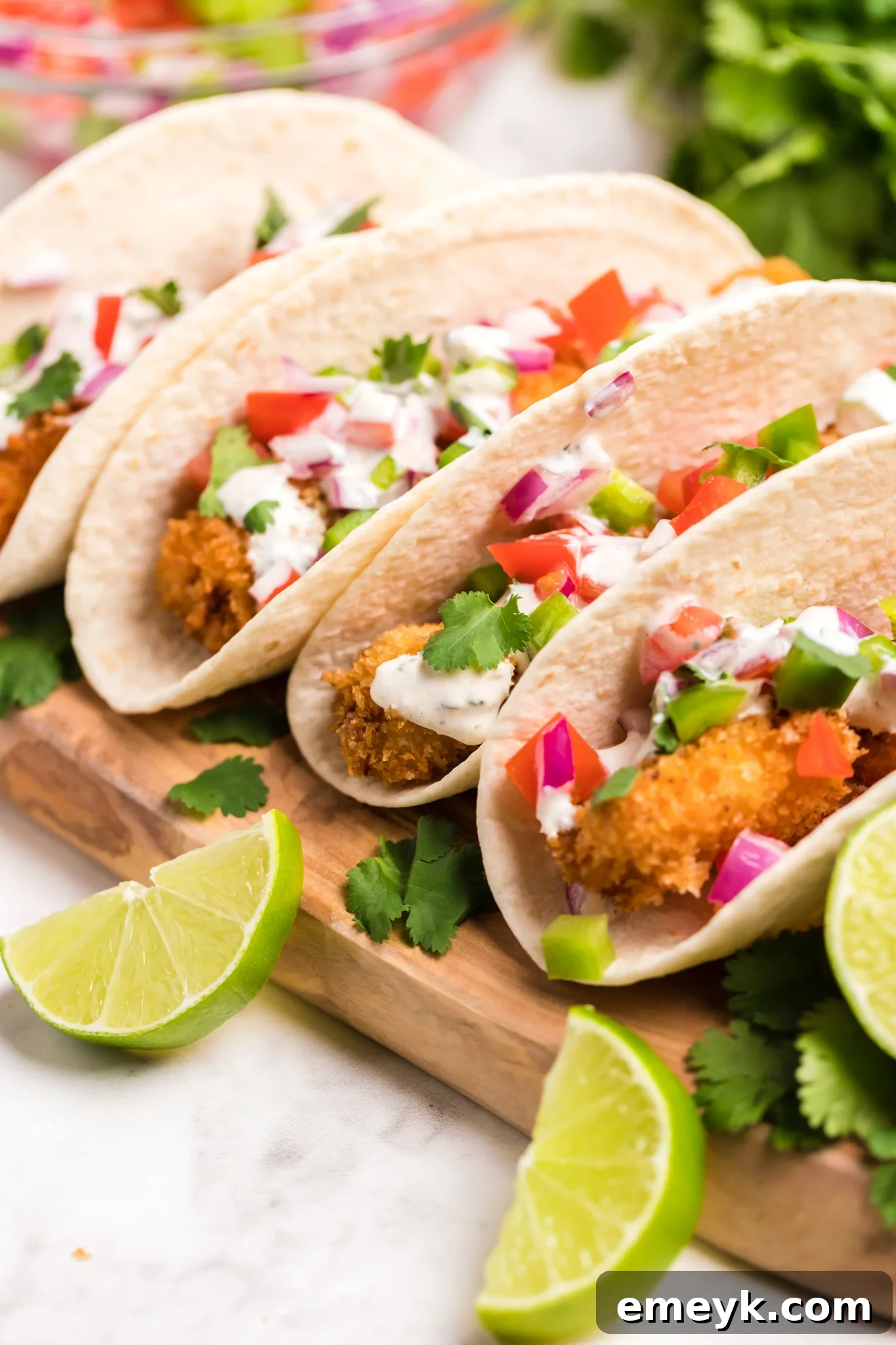 Zesty Tilapia Tacos 4 Tilapia Fish Taco Recipe in taco shells.