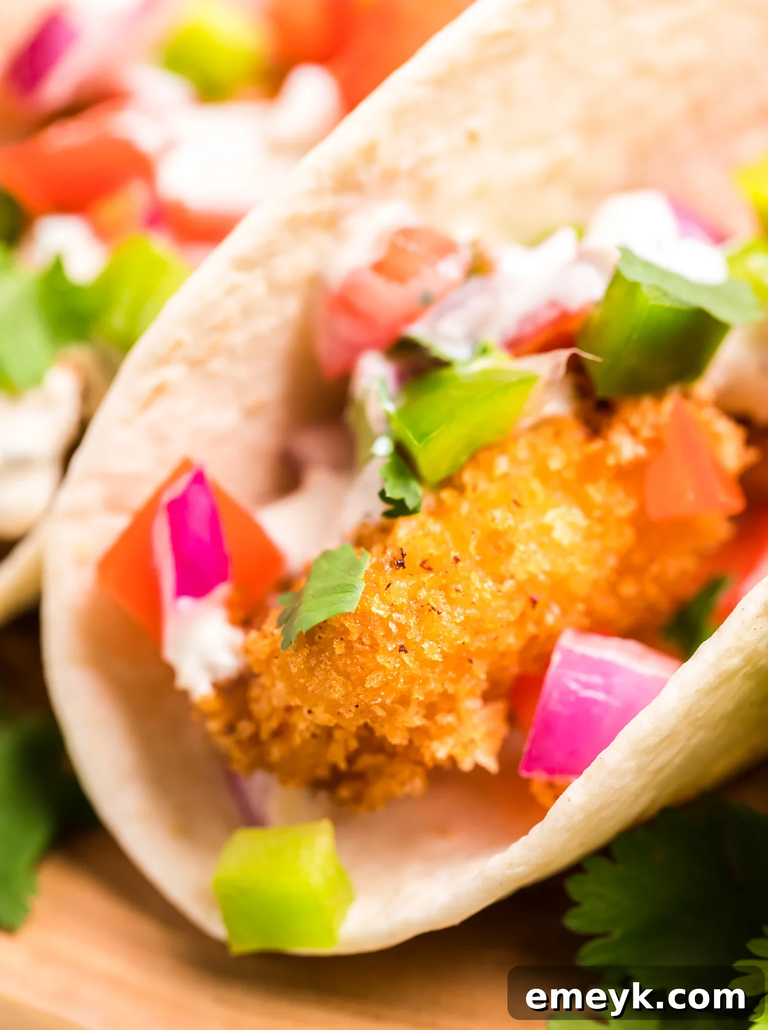 Zesty Tilapia Tacos 6 Tilapia Fish Taco Recipe with tomato.