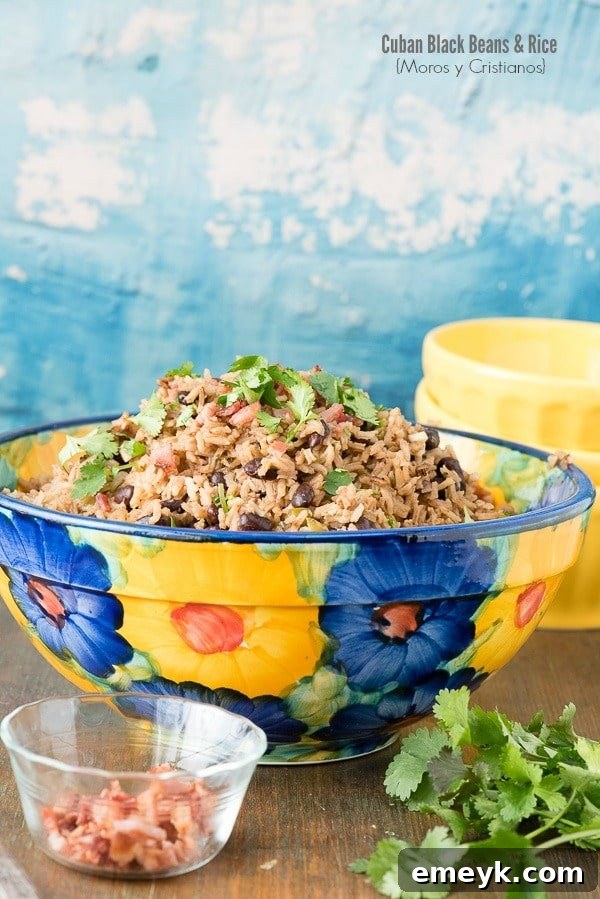 Cuban Black Beans and Rice (Moros y Cristianos)