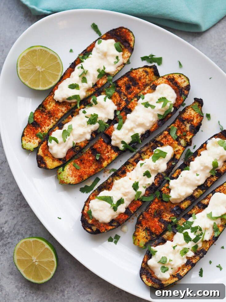 Grilled Mexican Zucchini Boats recipe