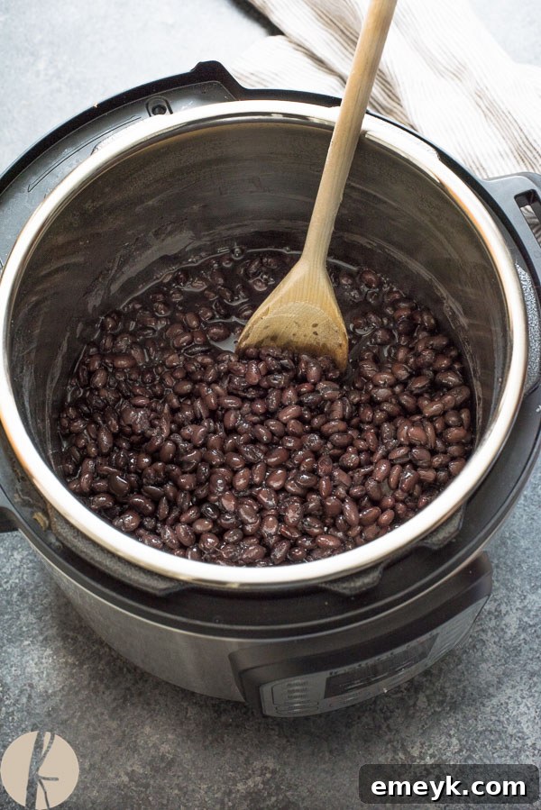 Instant Pot Black Beans