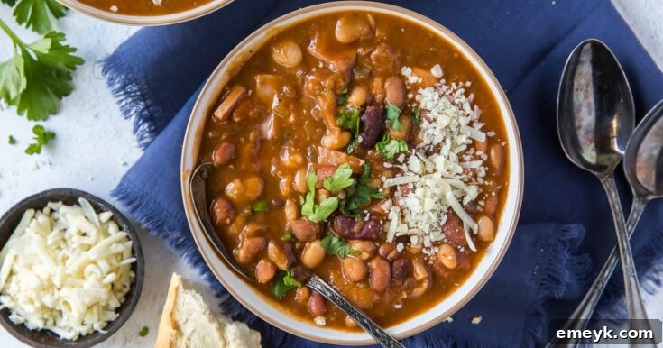 Instant Pot 15 Bean Soup (No Pre-Soaking!)
