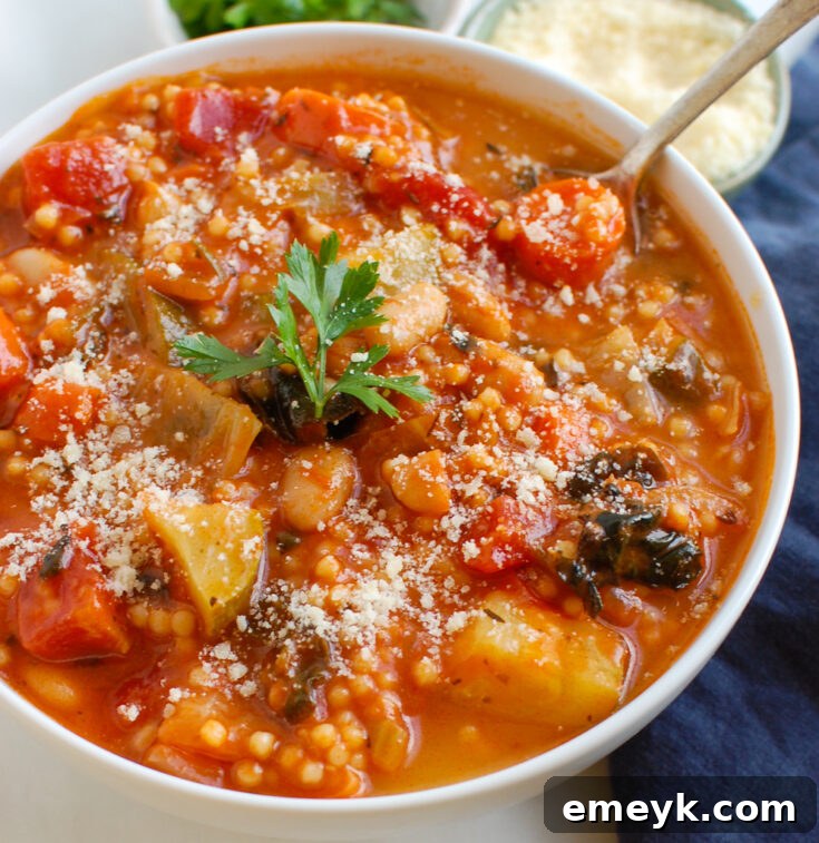 Vegetable Soup with Cabbage