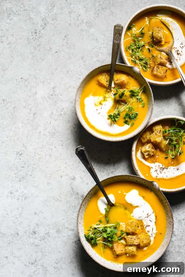 Carrot Apple Soup (Slow Cooker Recipe)
