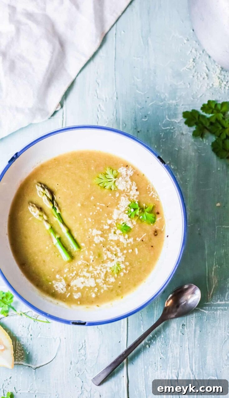 Instant Pot Asparagus Soup