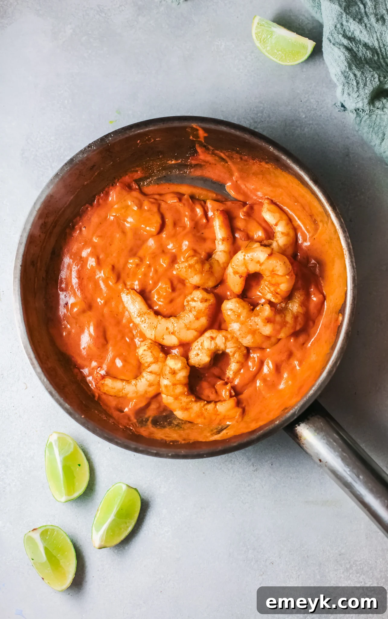 Weeknight Shrimp Curry 9 Easy Shrimp Curry Recipe with shrimp coated in sauce.