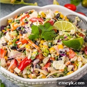 Easy Mexican Coleslaw 1200 x 1200