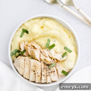 Instant Pot Chicken Breast Recipe with forks.