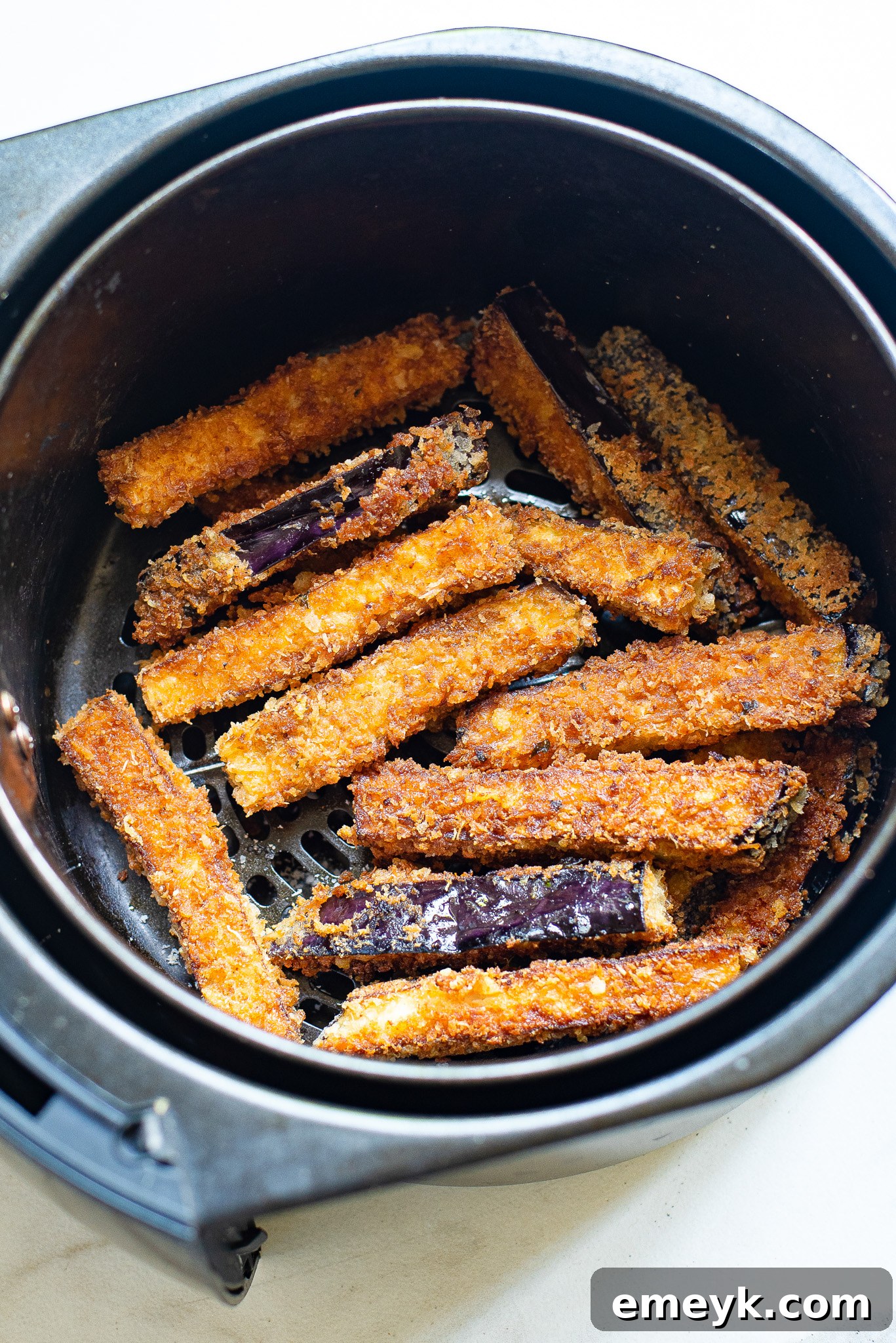 Air Fryer Eggplant Fries Recipe eggplant fries in air fryer. 