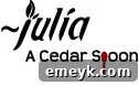 A Cedar Spoon blog logo