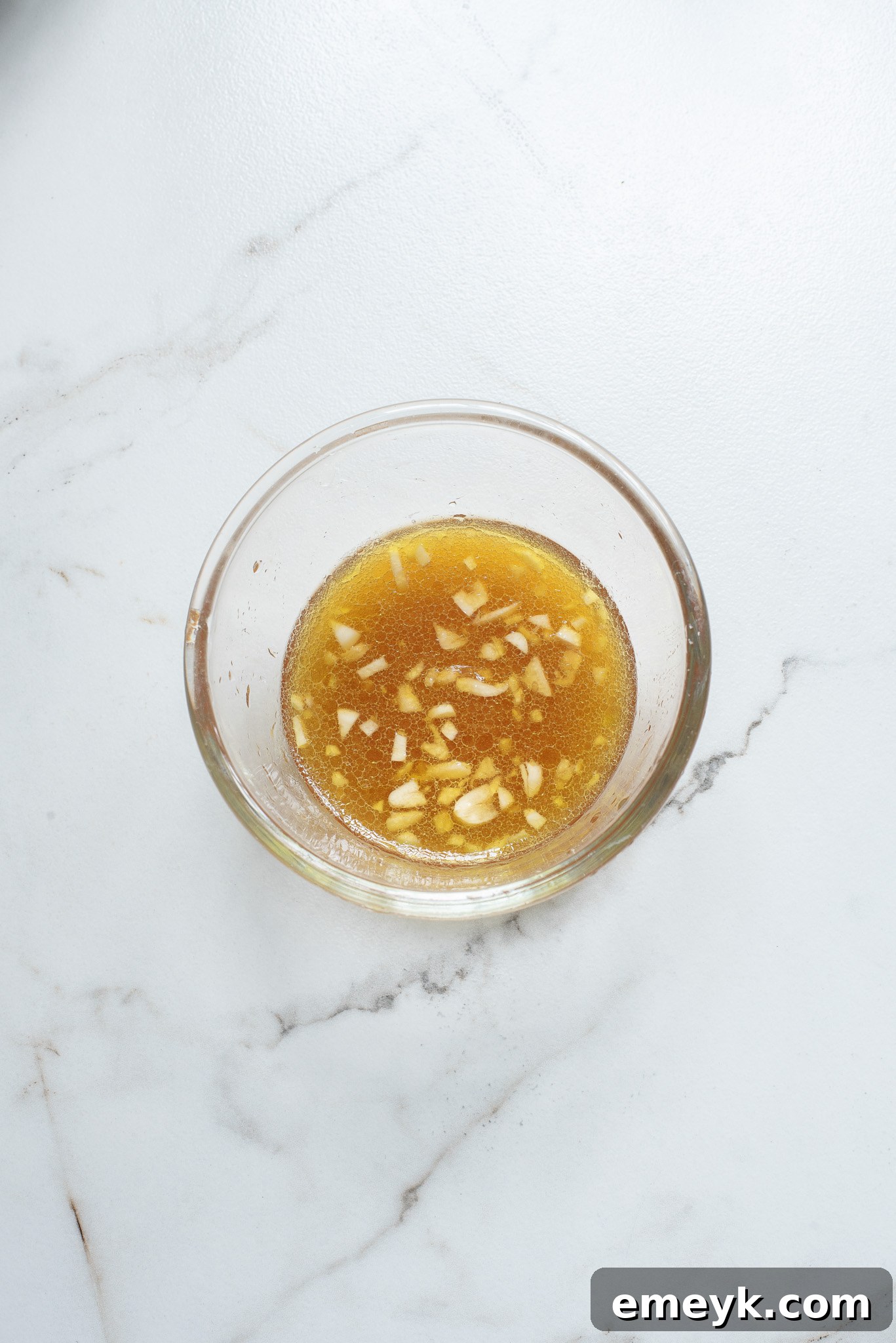 Thai Cucumber Salad dressing in a bowl. 