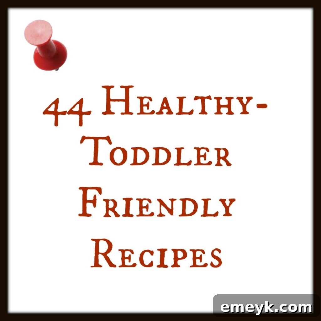 Healthy Toddler Meals