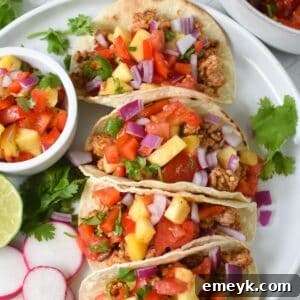 Easy Ground Pork Tacos