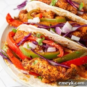 Sheet Pan Chicken Fajita 1200 x 1200