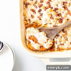 Sweet Potato Casserole with Marshmallows