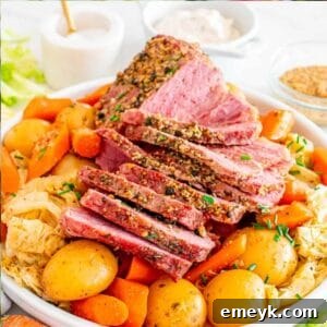 Baked Corned Beef and Cabbage 1200 x 1200