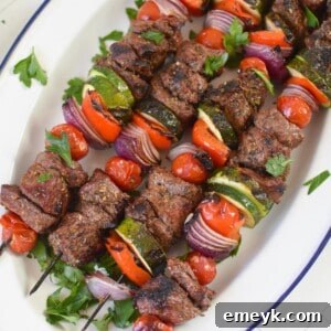 Beef Souvlaki Grilled Skewers