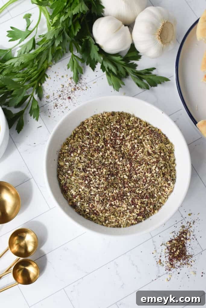Sheet Pan Za’atar Chicken spice mix