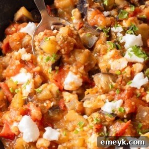 Skillet Tomato and Eggplant 1200 x 1200
