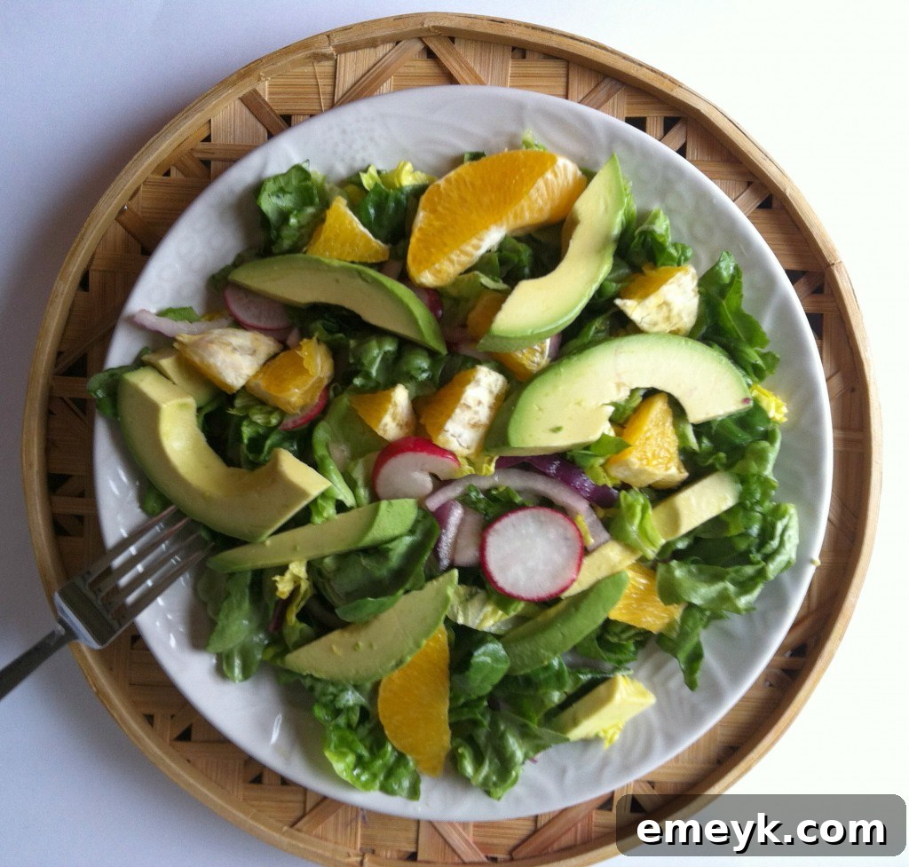 Fresh Butter Lettuce Salad with vibrant ingredients