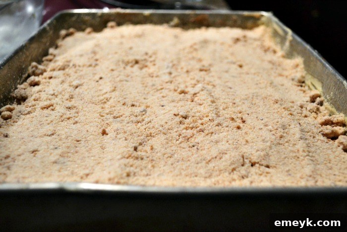 Cinnamon Ripple Coffee Cake 7 Close-up of baked Cinnamon Swirl Coffee Cake showcasing the swirl