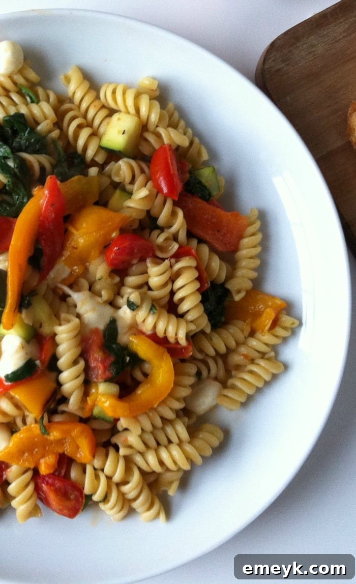 Roasted Red Pepper Pasta from A Cedar Spoon recipe