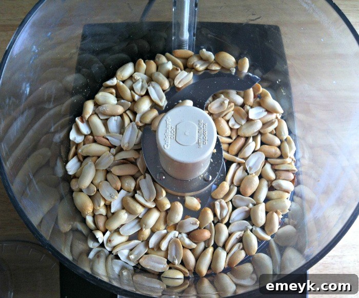 Peanuts to grind for Homemade Peanut Butter Recipe