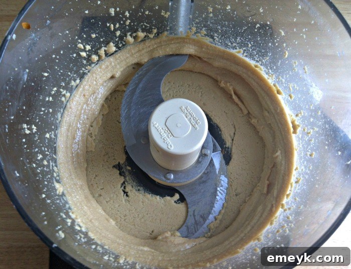 Processed Homemade Peanut Butter Recipe stages