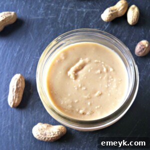 Homemade Peanut Butter jar