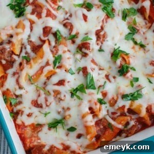 Baked Ziti with Ricotta