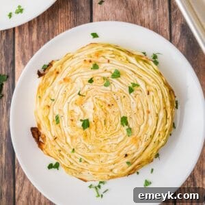 Easy Roasted Cabbage Steaks