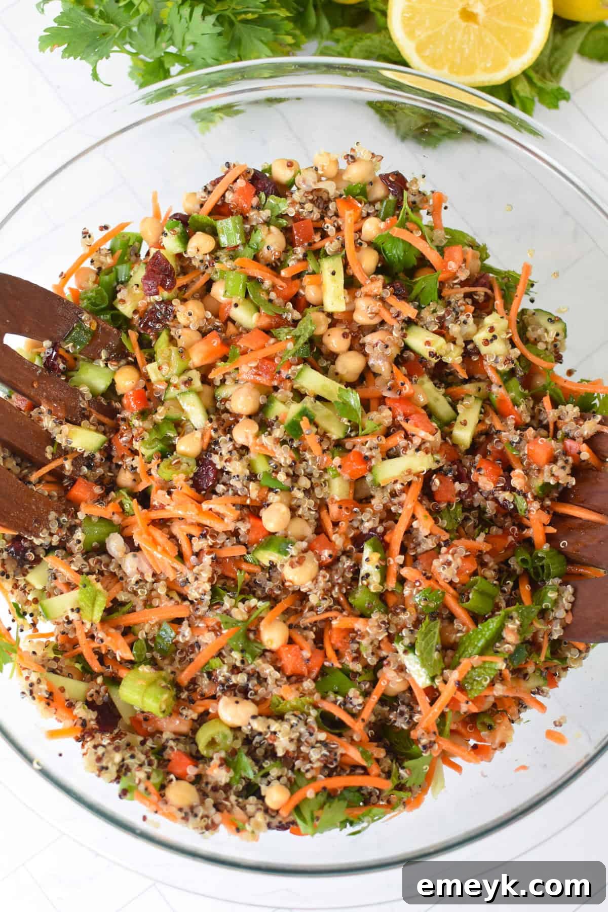 Easy Moroccan Chickpea Salad