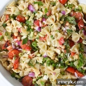 Mediterranean Bowtie Pasta Salad