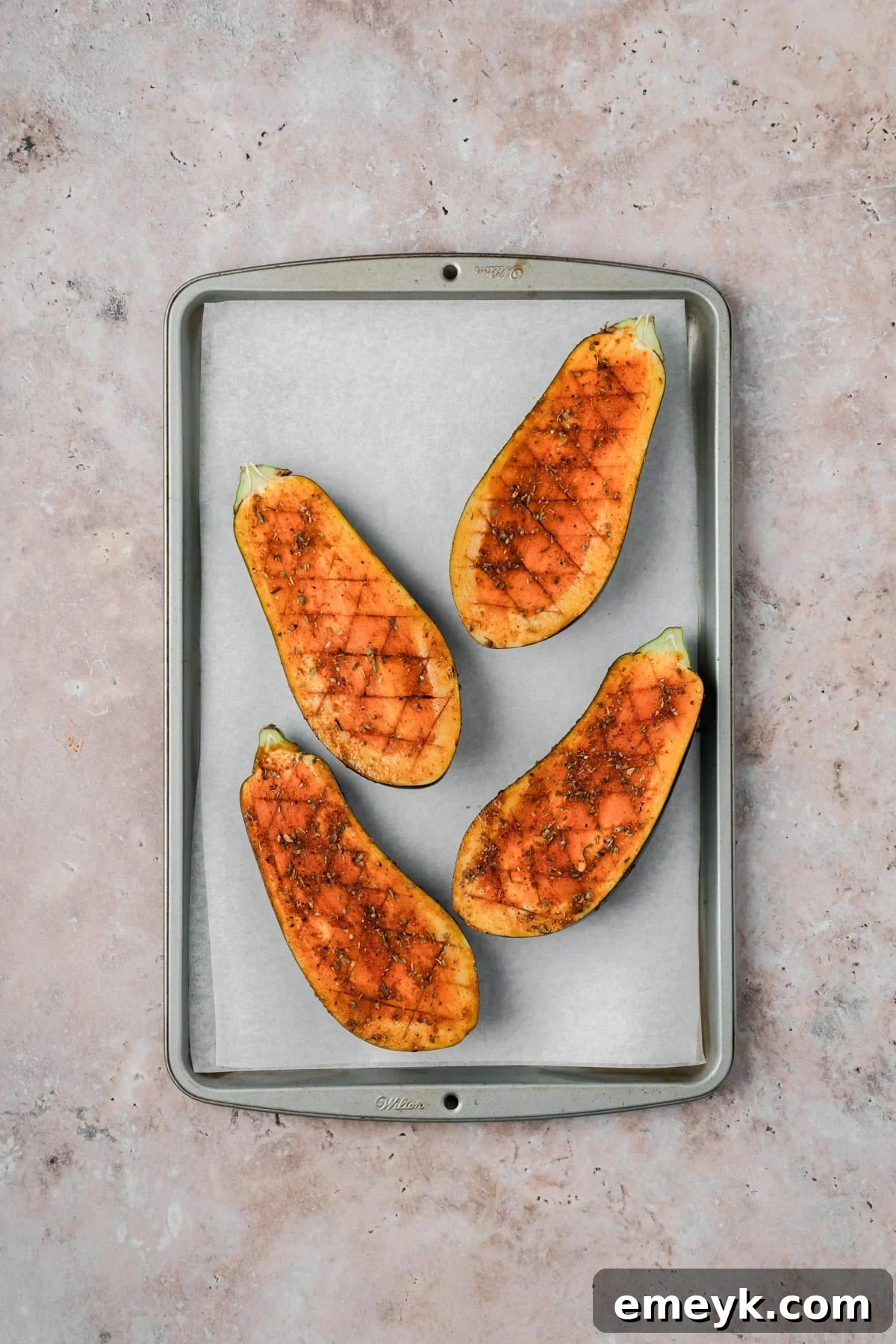 Eggplants for roasting