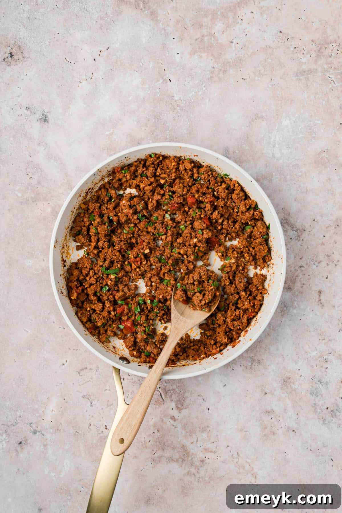 Ground Beef for Stuffed Eggplant