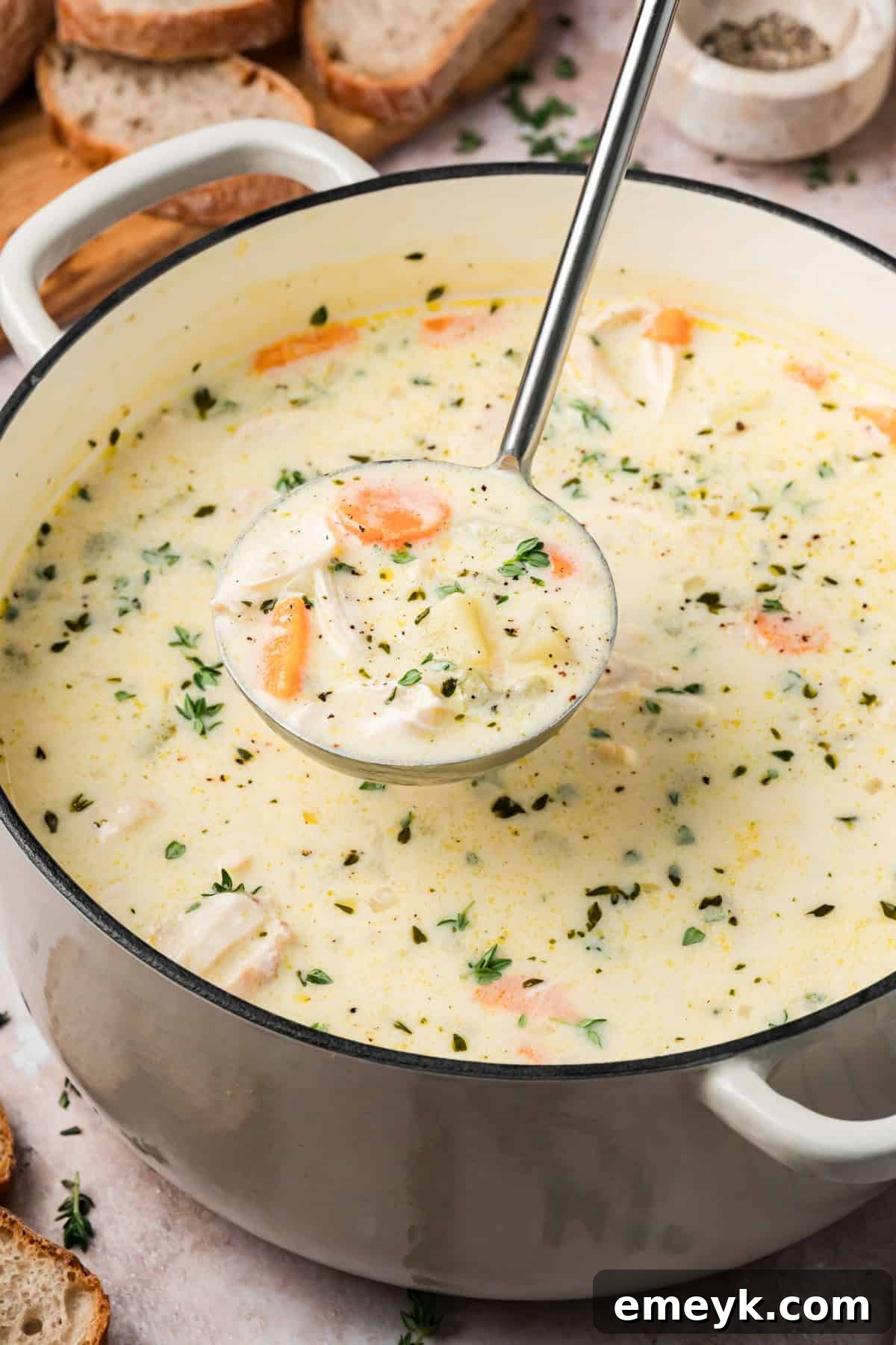 Easy Chicken and Potato Soup