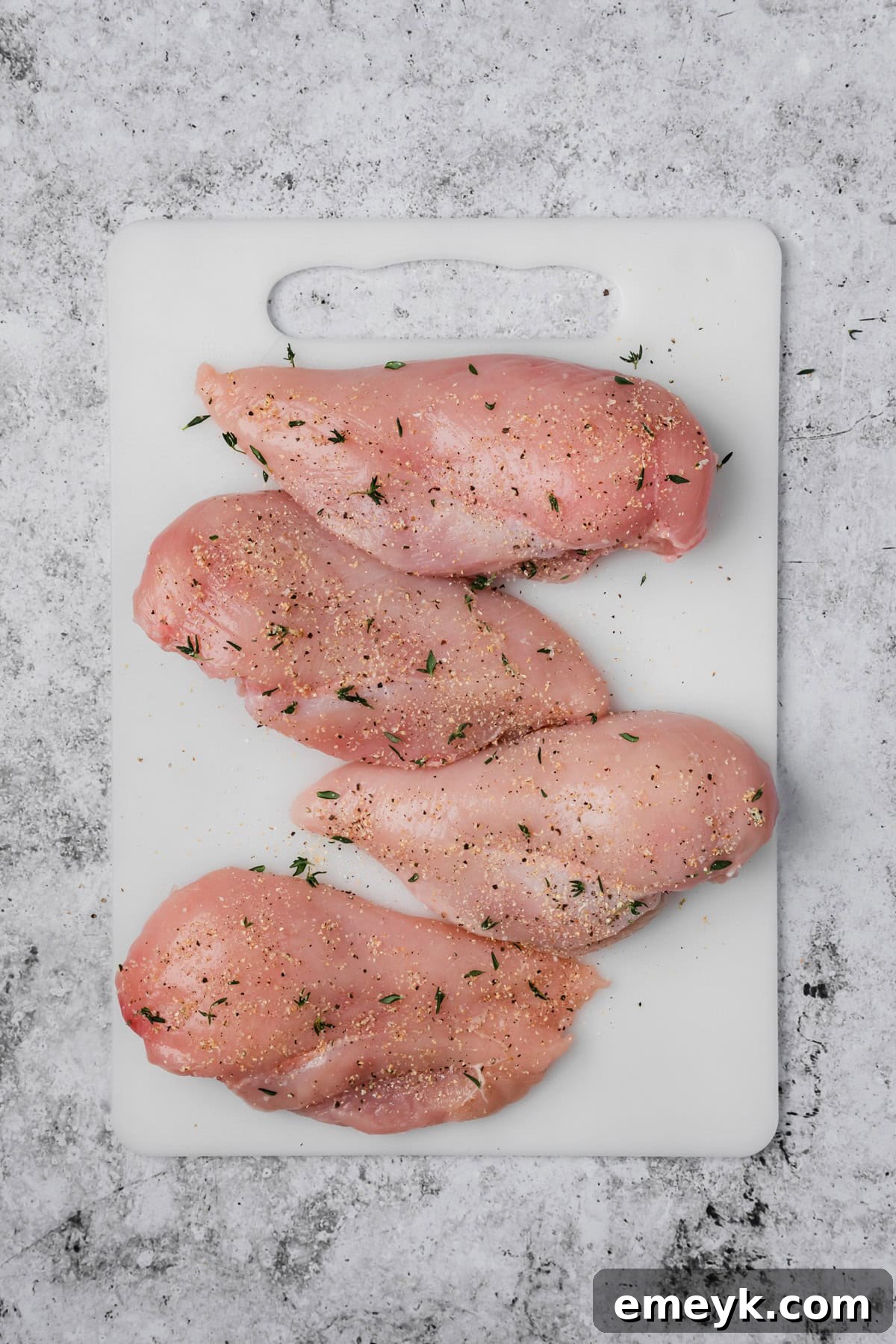 Seasoned chicken