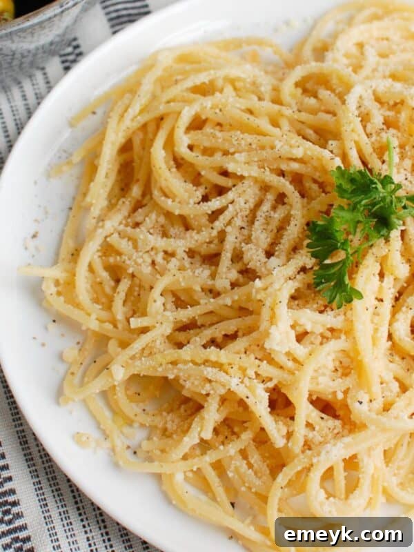 Lemon Pasta Recipe 1200 x 1200